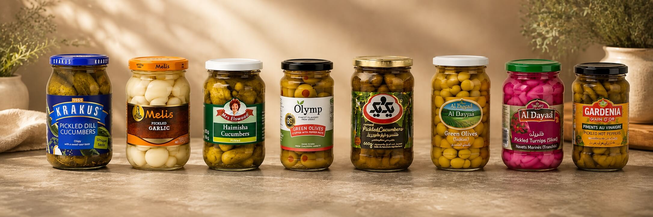 Lebanese Pickles & Preserves